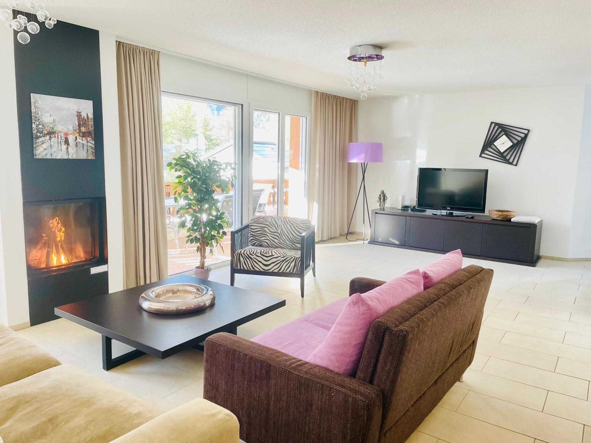 Apartments Residenz Iris Leukerbad Zewnętrze zdjęcie